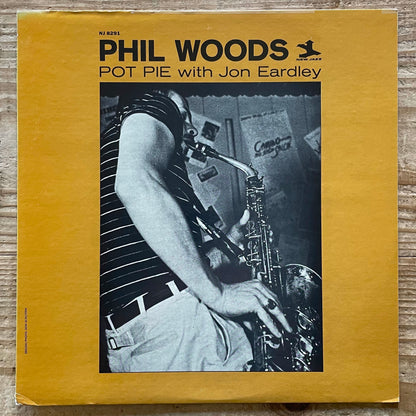 PHIL WOODS with JON EARDLEY / POT PIE on New Jazz - US Original LP RVG NJLP 8291