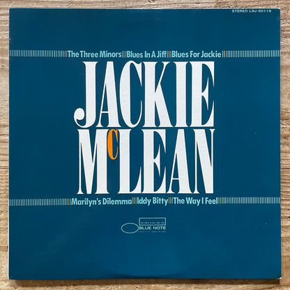 JACKIE McLEAN QUINTET on Blue Note BST-84116 - Japan Original LP LNJ-80118