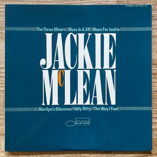 JACKIE McLEAN QUINTET on Blue Note BST-84116 - Japan Original LP LNJ-80118