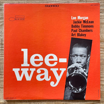 LEE MORGAN / LEEWAY on Blue Note - US Liberty BST-84034