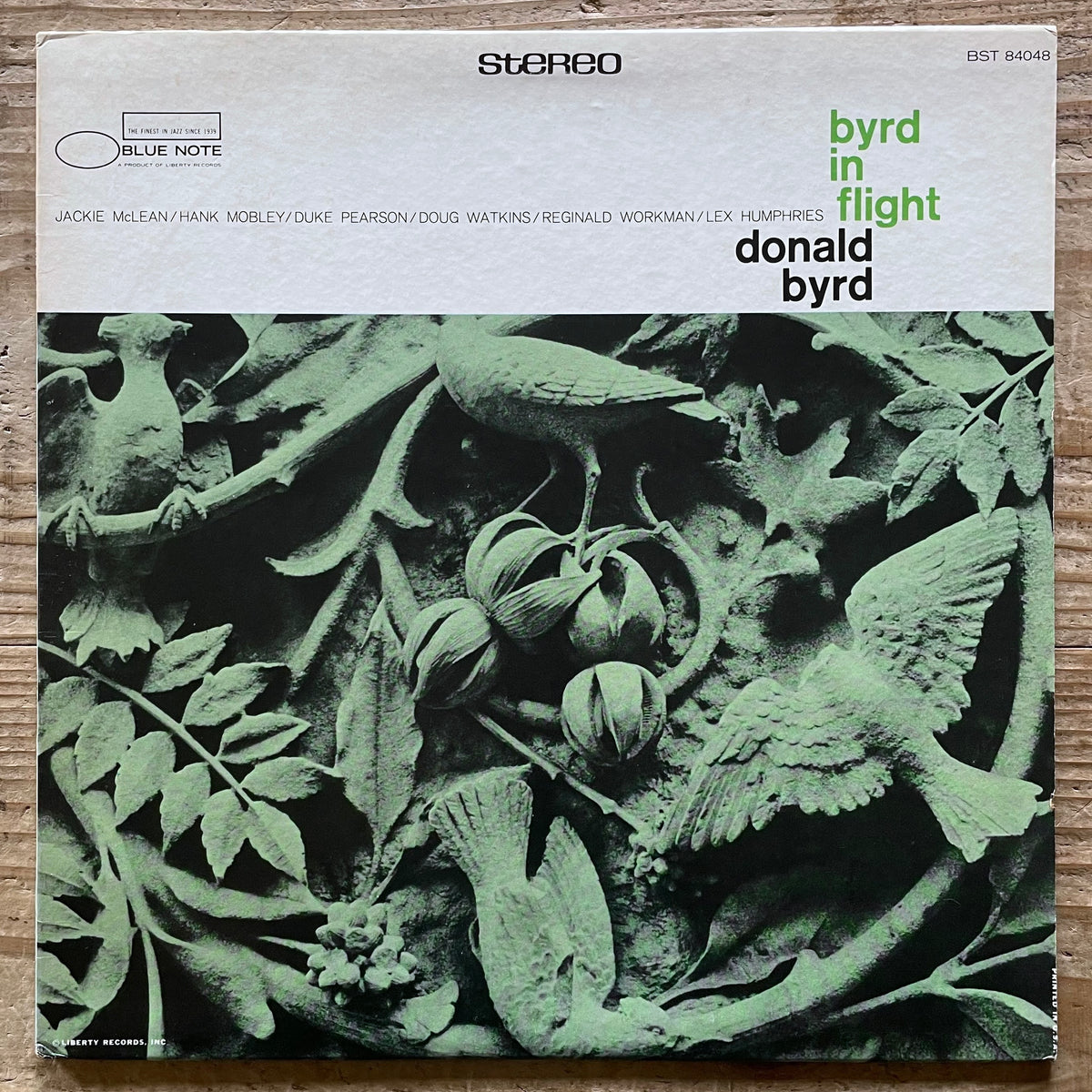 DONALD BYRD / BYRD IN FLIGHT on Blue Note - US Liberty BST-84048