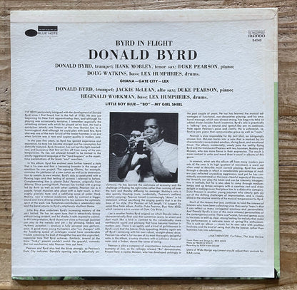 DONALD BYRD / BYRD IN FLIGHT on Blue Note - US Liberty BST-84048