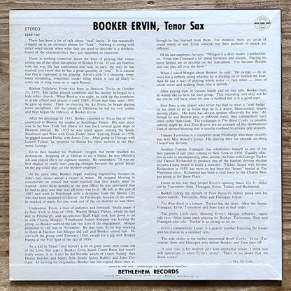 BOOKER ERVIN / BOOK COOKS on Bethlehem - Japan LP 22AP-122