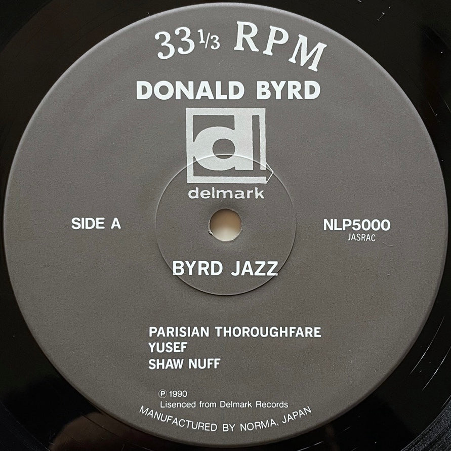 DONALD BYRD / BYRD JAZZ on Transition - Japan LP NM NLP5000