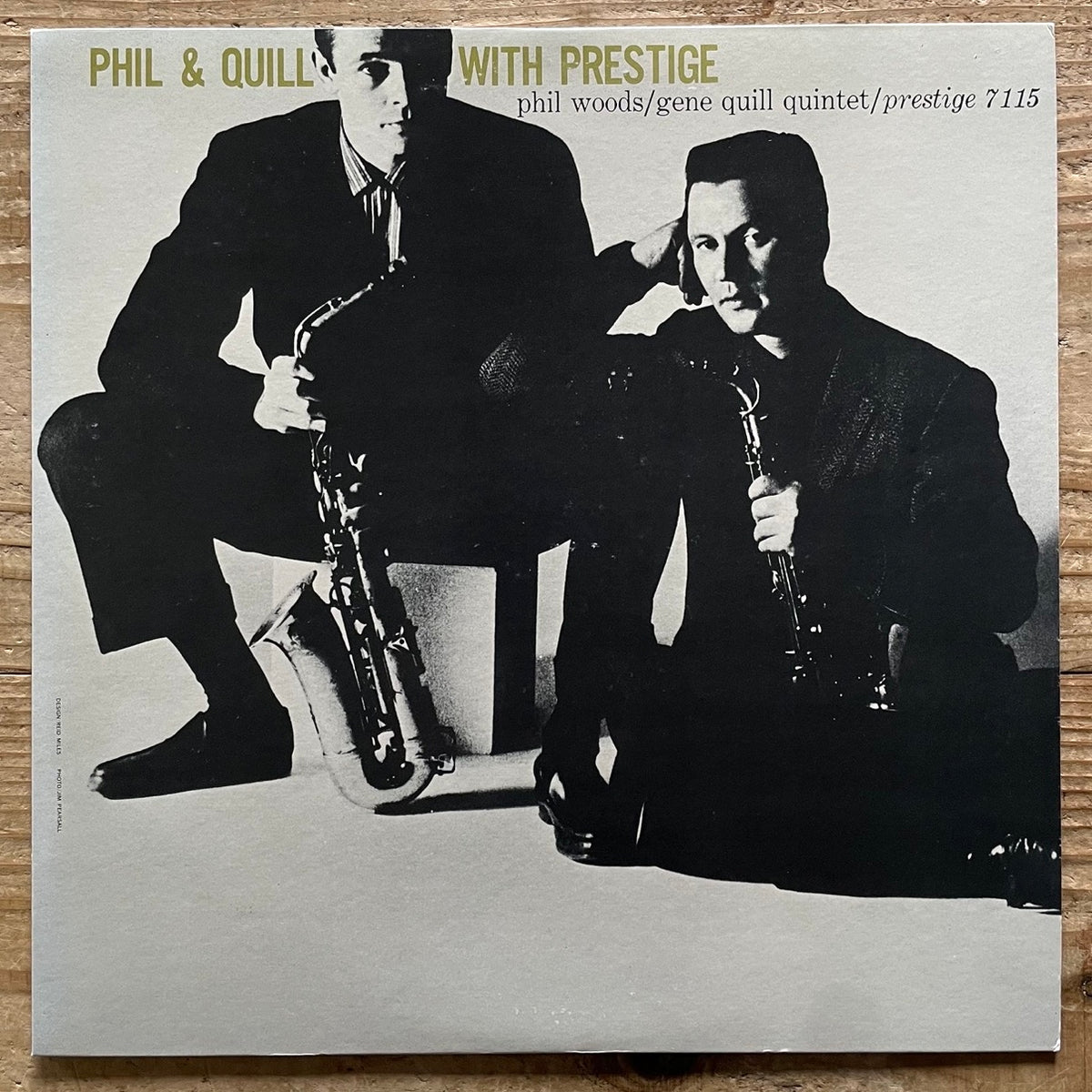 PHIL WOODS and GENE QUILL / PHIL AND QUILL WITH PRESTIGE - Japan LP SMJ-6295