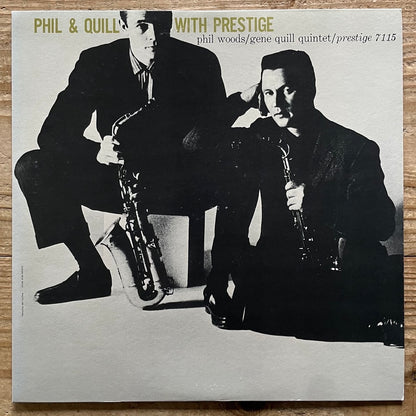 PHIL WOODS and GENE QUILL / PHIL AND QUILL WITH PRESTIGE - Japan LP SMJ-6295