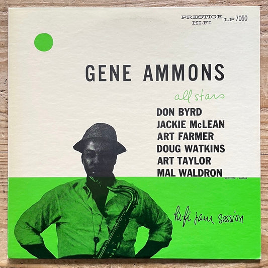GENE AMMONS / JAMMIN' WITH GENE on Prestige - Japan MONO LP VIJ-5039