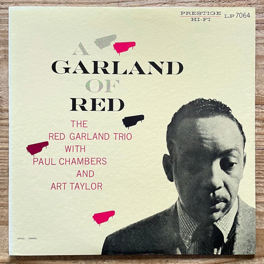 RED GARLAND TRIO / A GARLAND OF RED on Prestige - Japan MONO LP SMJ-6579