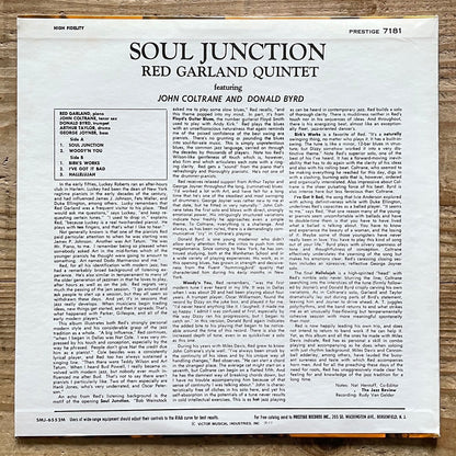 RED GARLAND QUINTET feat. JOHN COLTRANE / SOUL JUNCTION on Prestige - Japan MONO LP SMJ-6552