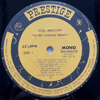 RED GARLAND QUINTET feat. JOHN COLTRANE / SOUL JUNCTION on Prestige - Japan MONO LP SMJ-6552