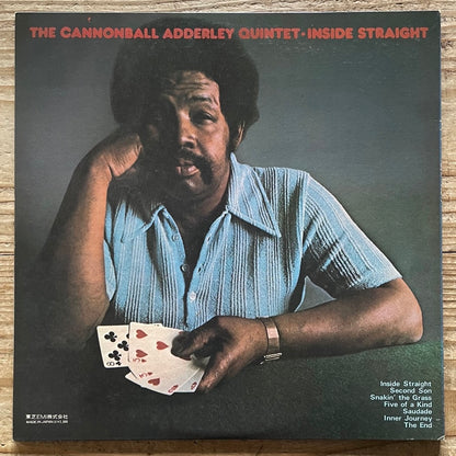 CANNONBALL ADDERLEY QUINTET / INSIDE STRAIGHT on Fantasy - Japan LP JAZZ FUNK LFP-88135