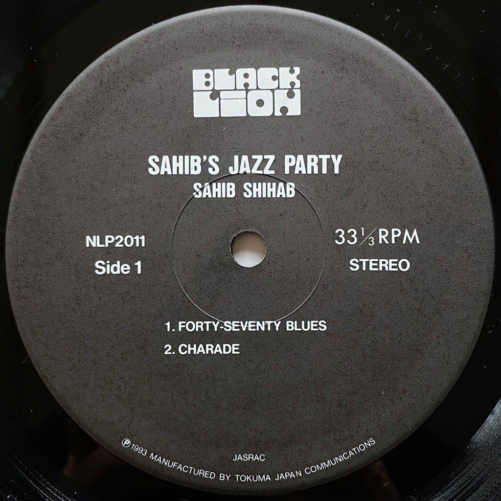 SAHIB SHIHAB / SAHIB'S JAZZ PARTY on Danish Debut - Japan LP NM NLP2011 obi