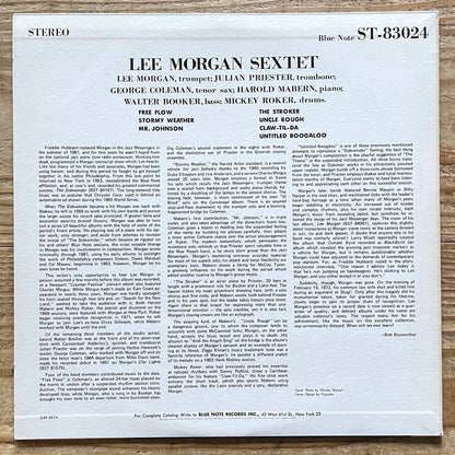 LEE MORGAN SEXTET on Blue Note - Japan King Original LP GXF-3024