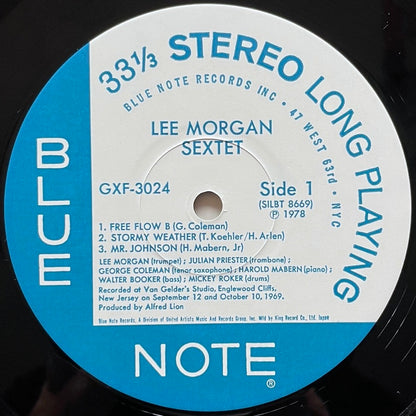 LEE MORGAN SEXTET on Blue Note - Japan King Original LP GXF-3024