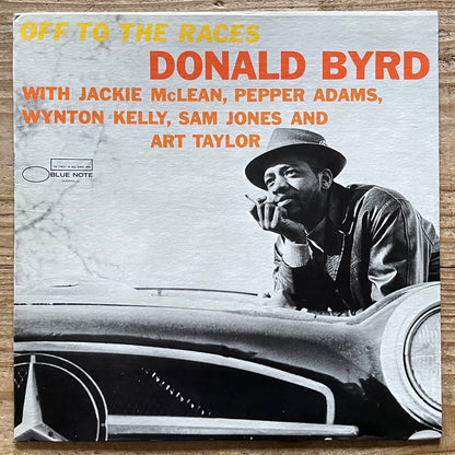 DONALD BYRD / OFF TO THE RACES on Blue Note - US UA STEREO LP BST84007