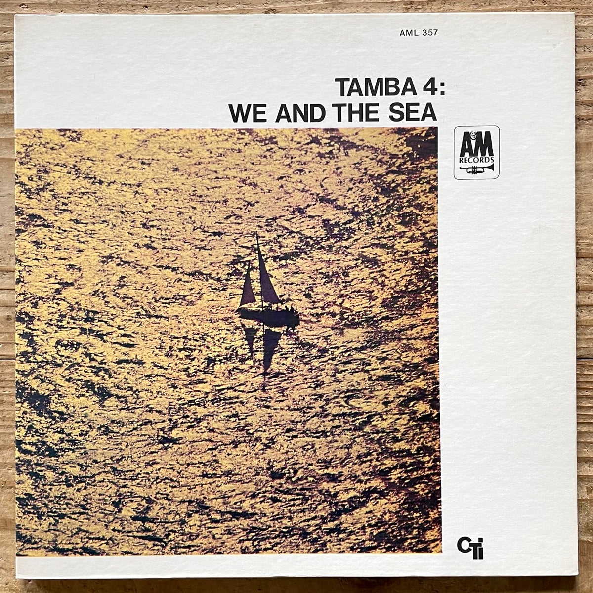 TAMBA 4 / WE AND THE SEA on CTI - Japan LP Gatefold AML-357