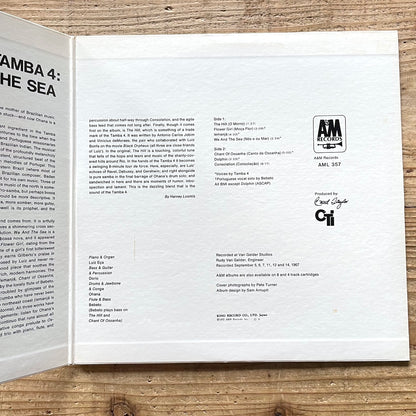 TAMBA 4 / WE AND THE SEA on CTI - Japan LP Gatefold AML-357