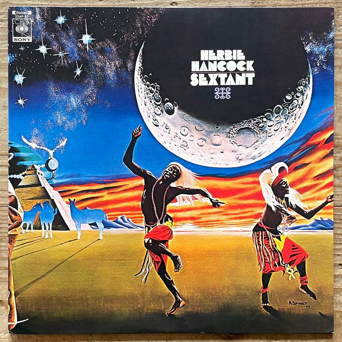 HERBIE HANCOCK SEXTANT - Japan CBS/SONY LP NM 23AP 95