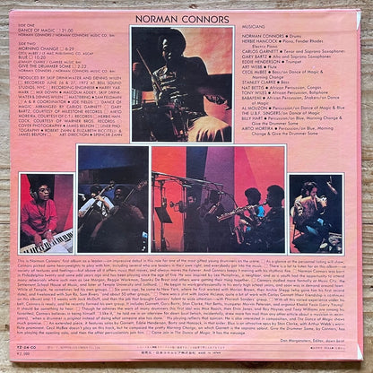 NORMAN CONNORS / DANCE OF MAGIC on Cobblestone - Japan LP NM YZ-24-CO