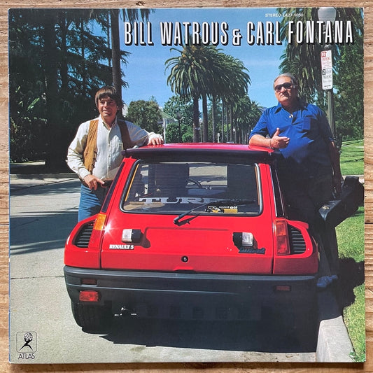 BILL WATROUS & CARL FONTANA on Atlas - Japan Original LP Audiophile LA27-1030