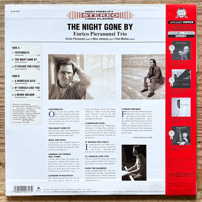 Enrico Pieranunzi Trio / The Night Gone By on Alfa - Japan Original LP Audiophile ALJB-7503