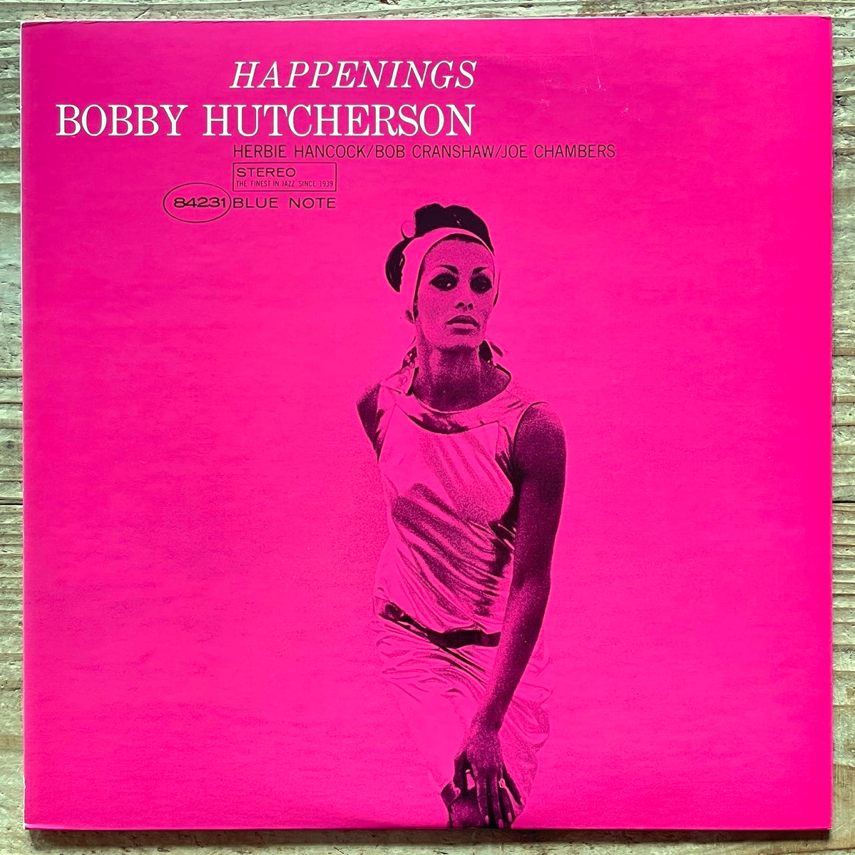 BOBBY HUTCHERSON / HAPPENINGS on Blue Note - Japan King LP NM GXK-8009