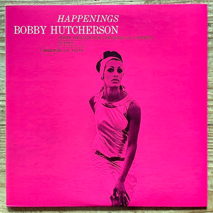 BOBBY HUTCHERSON / HAPPENINGS on Blue Note - Japan King LP NM GXK-8009