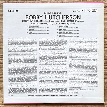 BOBBY HUTCHERSON / HAPPENINGS on Blue Note - Japan King LP NM GXK-8009