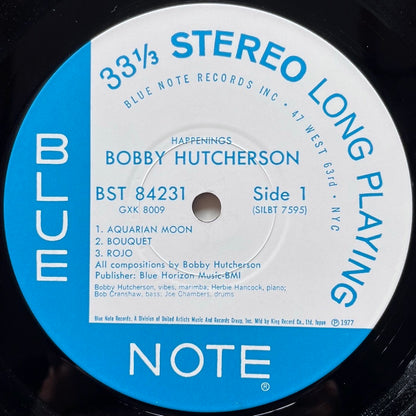 BOBBY HUTCHERSON / HAPPENINGS on Blue Note - Japan King LP NM GXK-8009