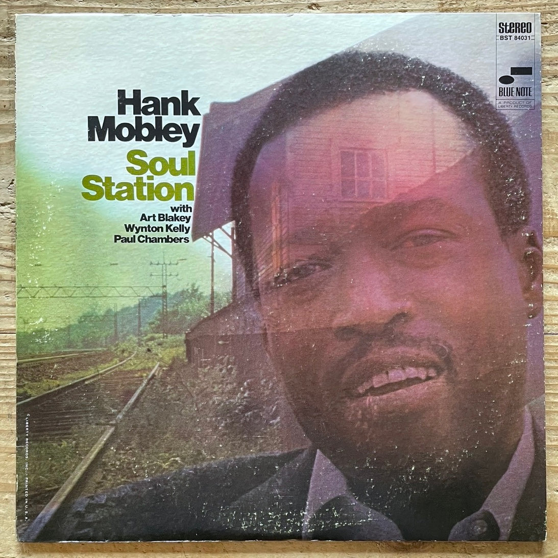 HANK MOBLEY / SOUL STATION on Blue Note - US Liberty BST-84031