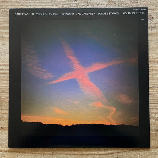 GARY PEACOCK / VOICE FROM THE PAST - PARADIGM on ECM - Japan NM LP PAP-25536