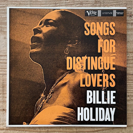 BILLIE HOLIDAY / SONGS FOR DISTINGUE LOVERS on Verve - Japan LP NM 20MJ0068