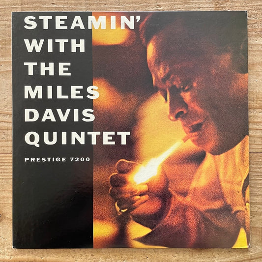 MILES DAVIS QUINTET / STEAMIN' on Prestige - Japan MONO LP NM SMJ-6533