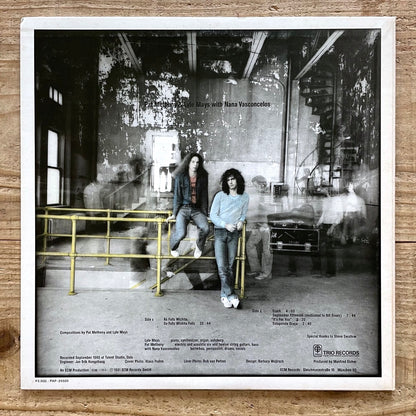 PAT METHENY & LYLE MAYS / AS FALLS WICHITA, SO FALLS WICHITA FALLS on ECM - Japan LP PAP-25505