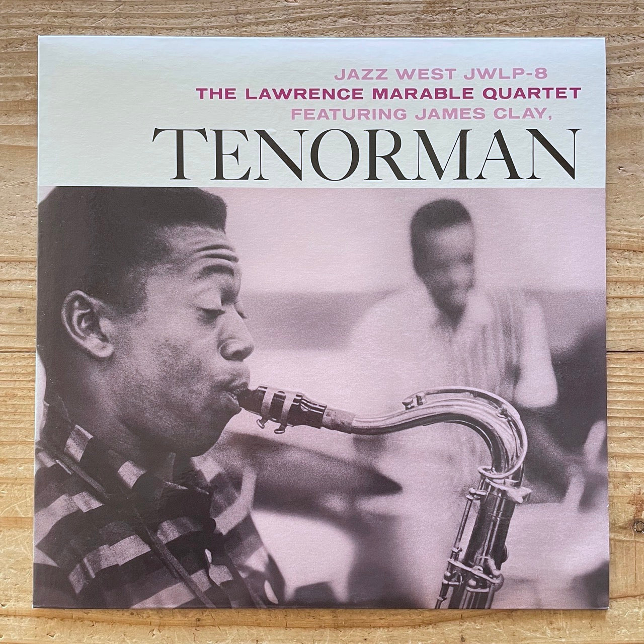 LAWRENCE MARABLE QUARTET feat. JAMES CLAY / TENORMAN on Jazz West - Japan LP NM TOJJ-5818