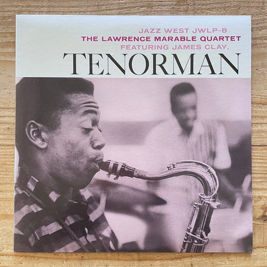 LAWRENCE MARABLE QUARTET feat. JAMES CLAY / TENORMAN on Jazz West - Japan LP NM TOJJ-5818
