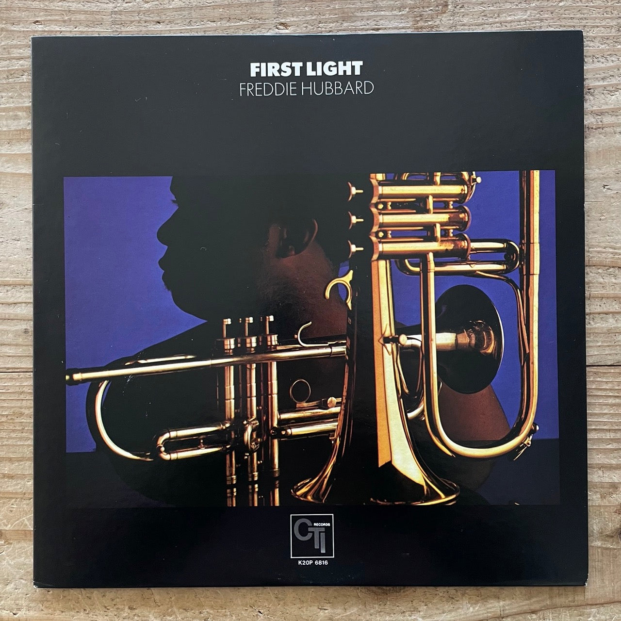 FREDDIE HUBBARD / FIRST LIGHT on CTI - Japan King LP VAN GELDER K20P-6816
