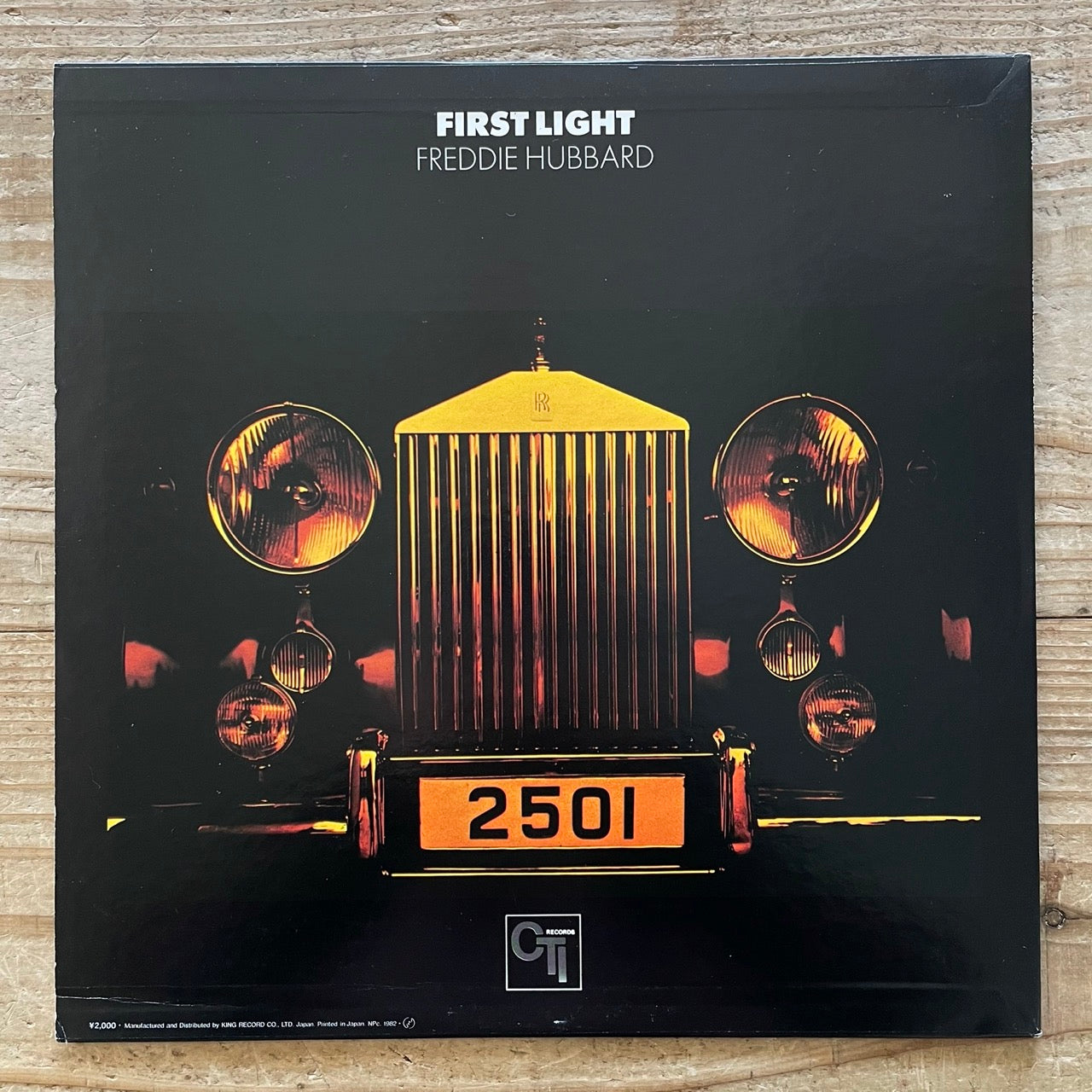 FREDDIE HUBBARD / FIRST LIGHT on CTI - Japan King LP VAN GELDER K20P-6816