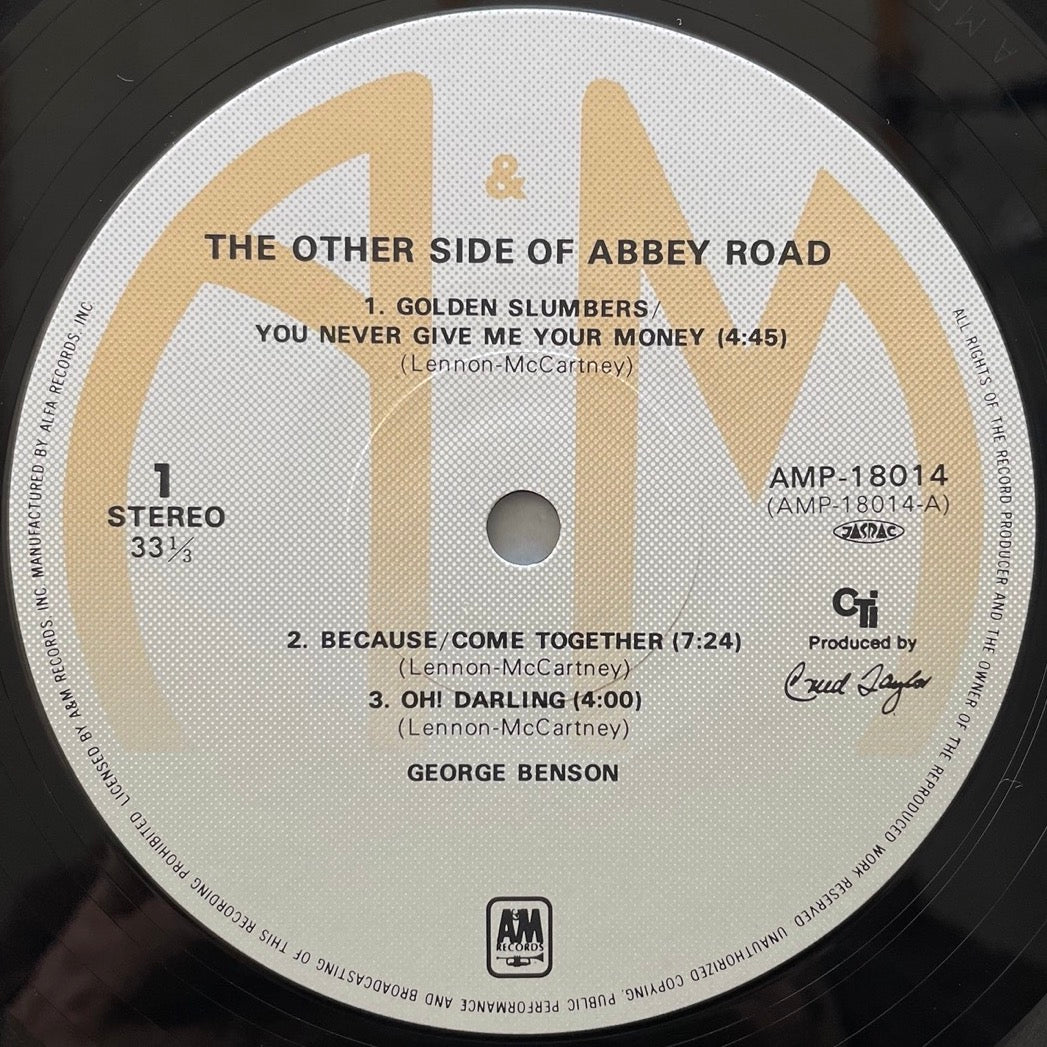GEORGE BENSON / THE OTHER SIDE OF ABBEY ROAD - Japan CTI LP NM obi AMP-18014