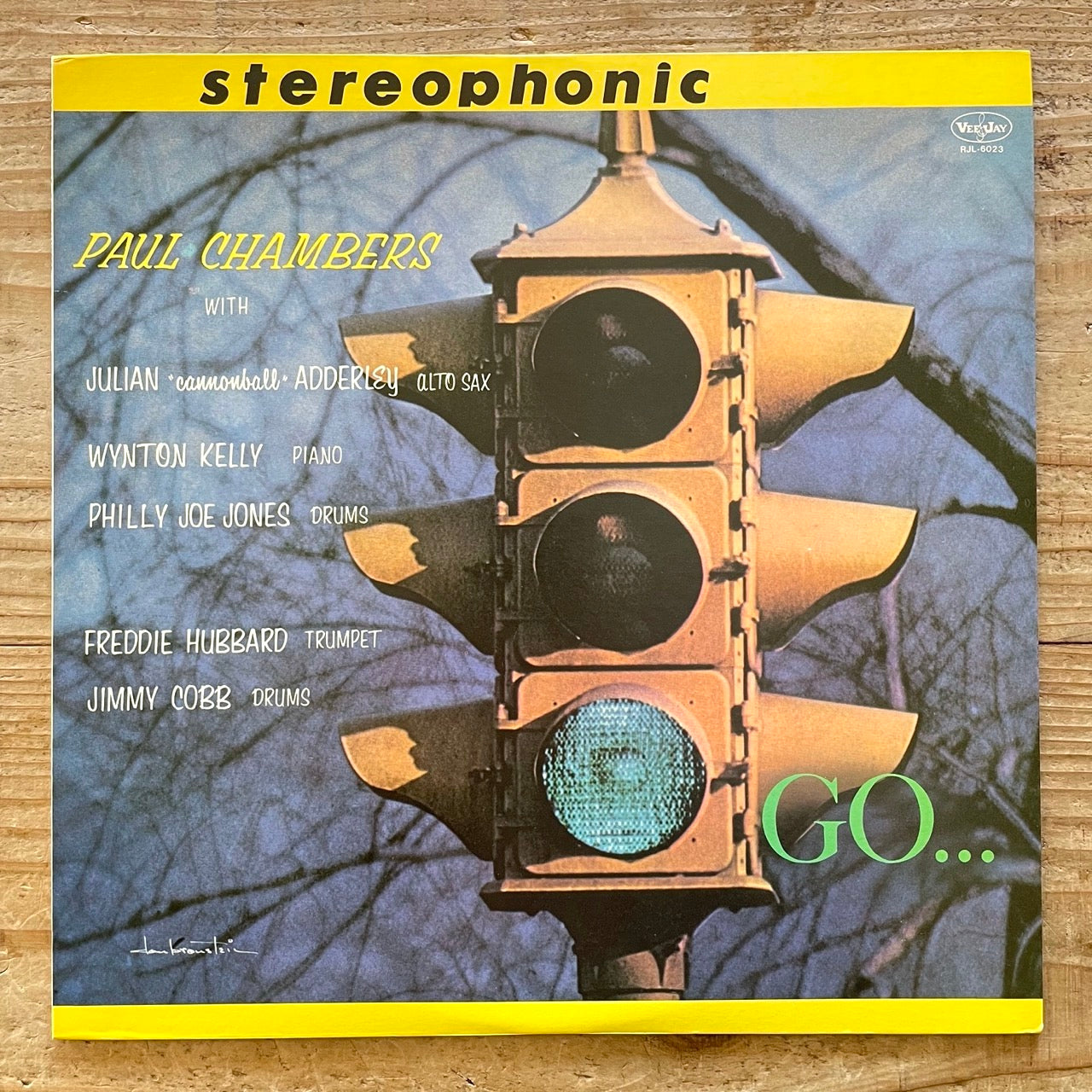 PAUL CHAMBERS / GO on Vee Jay - Japan LP RJL-2664