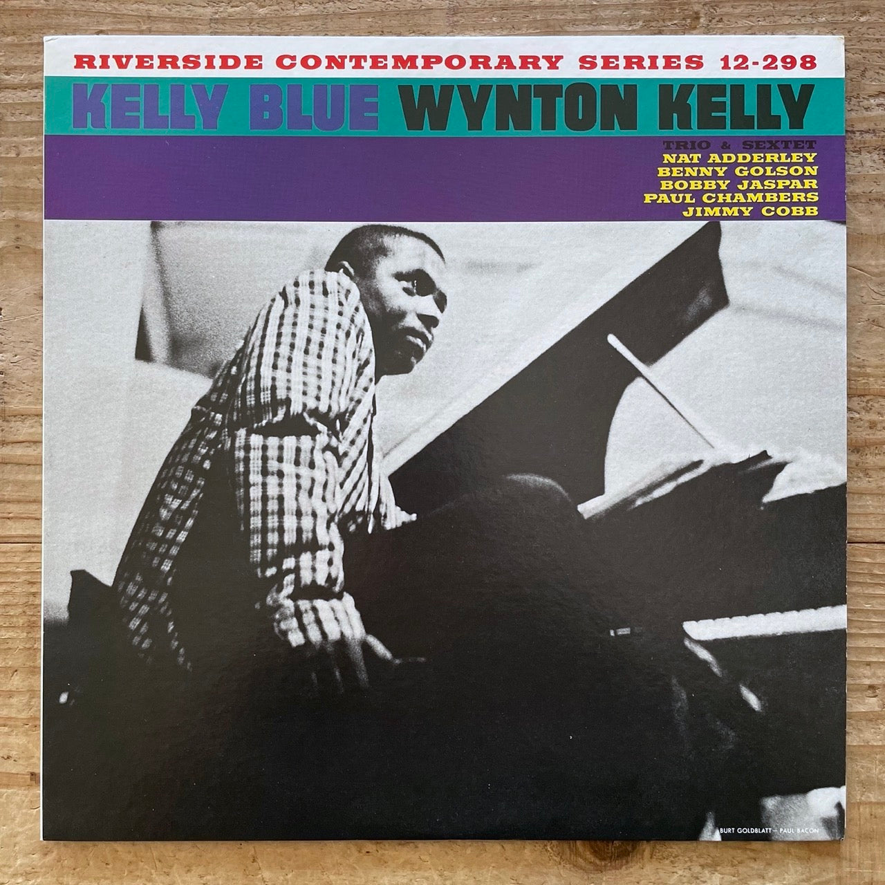 WYNTON KELLY / KELLY BLUE on Riverside - Japan LP SMJ-6114