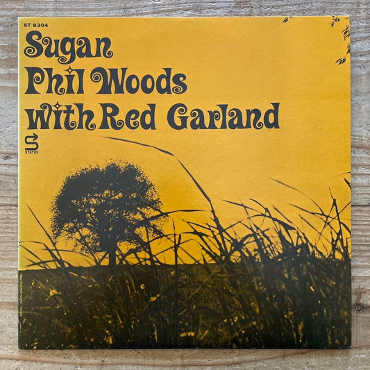 PHIL WOODS with RED GARLAND / SUGAN on Status - Japan Prestige LP SMJ-6294