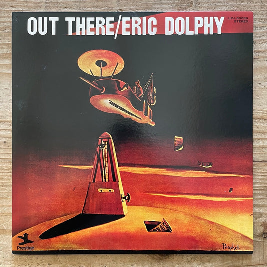 ERIC DOLPHY / OUT THERE on New Jazz - Japan Prestige LP LPJ-80039