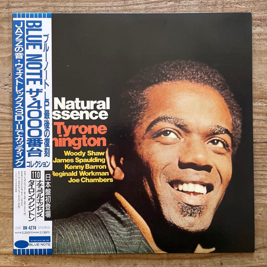 TYRONE WASHINGTON feat. WOODY SHAW / NATURAL ESSENCE on Blue Note - Japan LP NM BN4274 obi
