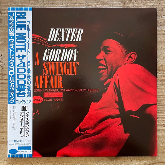 DEXTER GORDON / A SWINGIN' AFFAIR on Blue Note - Japan LP NM BN4133 obi