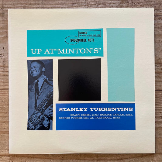 STANLEY TURRENTINE / UP AT MINTON'S VOL.1 on Blue Note - Japan King LP K18P-9239
