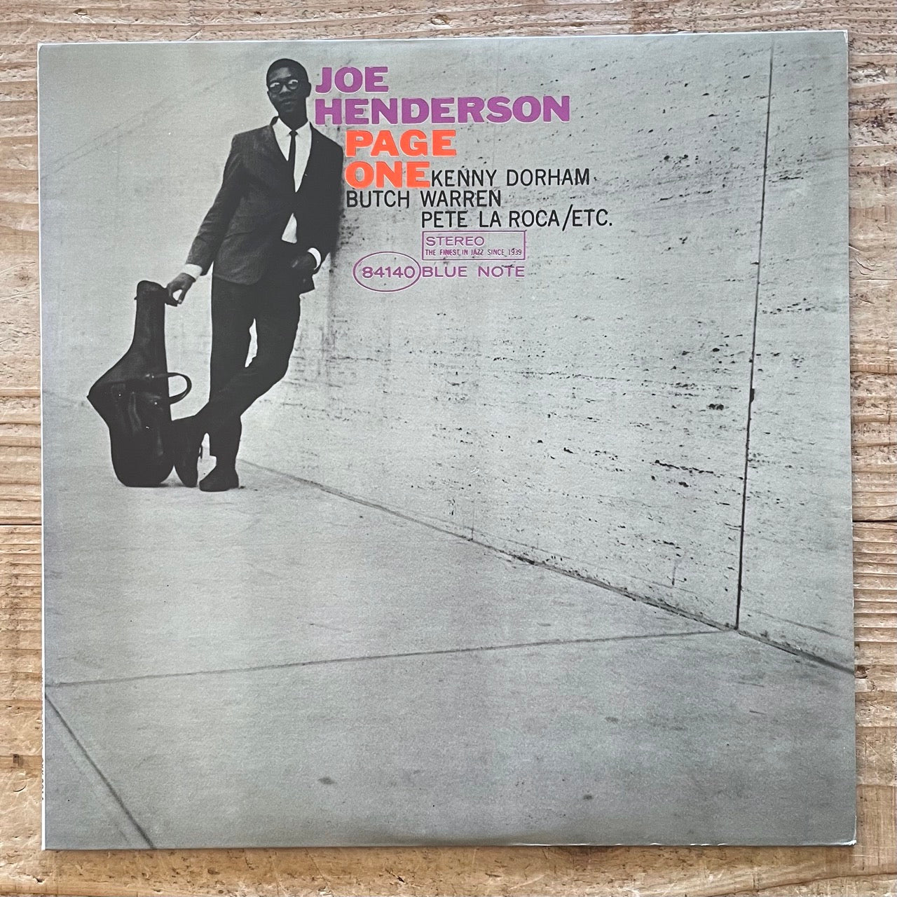 JOE HENDERSON / PAGE ONE on Blue Note - Japan King LP GXK-8014