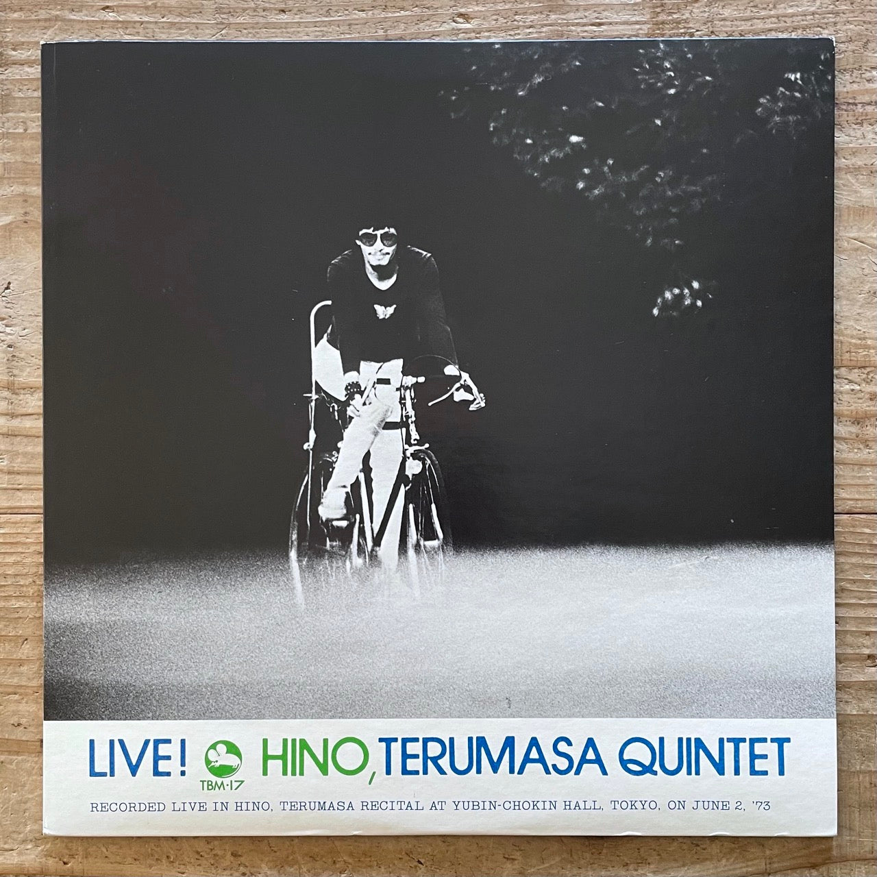 TERUMASA HINO QUINTET / LIVE! on Three Blind Mice - Japan Original LP TBM-17