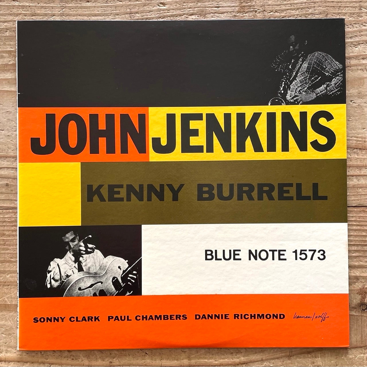 JOHN JENKINS - KENNY BURRELL on Blue Note BLP 1573 - Japan King LP GXK-8214