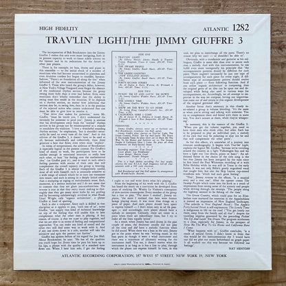 JIMMY GIUFFRE 3 / TRAV'LIN' LIGHT on Atlantic - Japan LP NM AMJY-1282